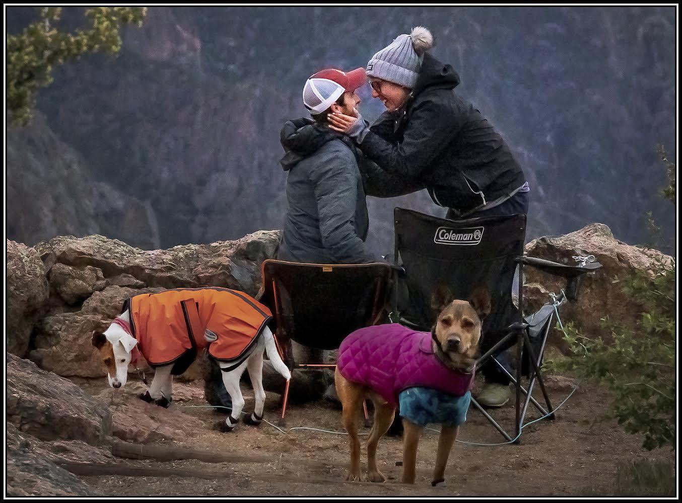 Proposal in Black Canyon of the Gunnison