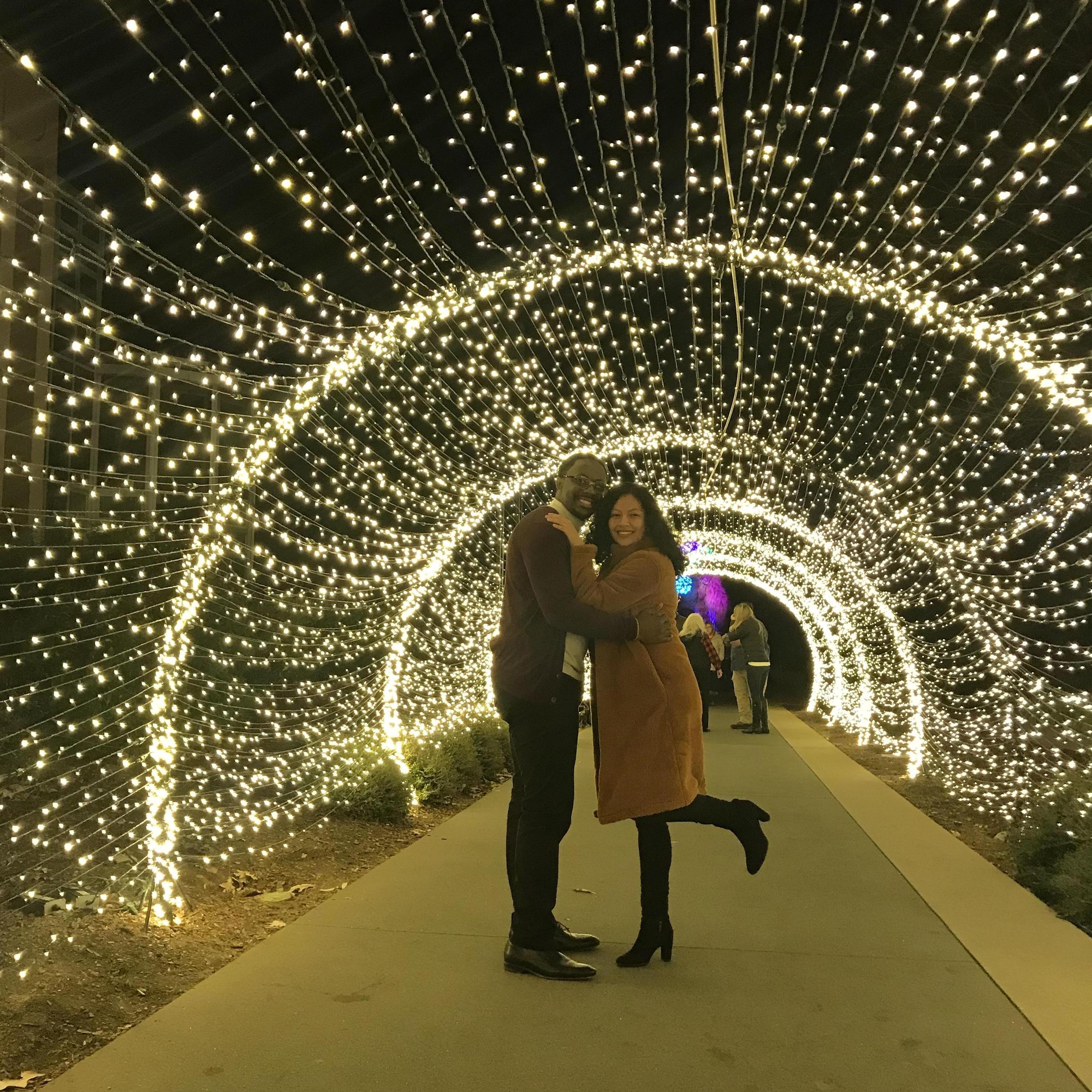Botanical Gardens Romantic Date Night.