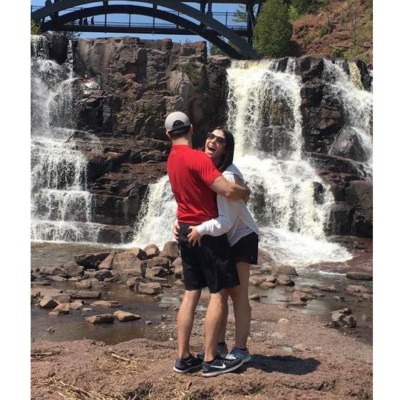 Having fun in Northern Minnesota