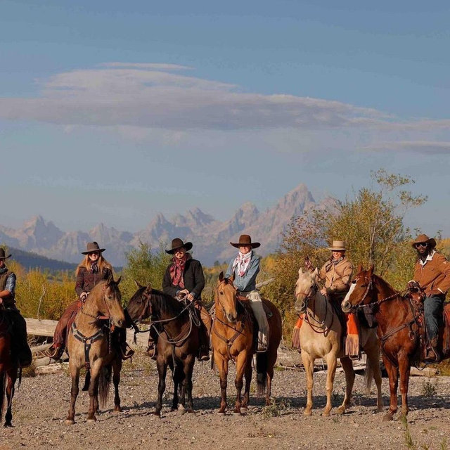 Horseback Riding at Grand Teton