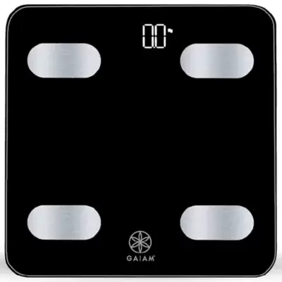 Gaiam® Bluetooth® Smart Bathroom Scale in Black