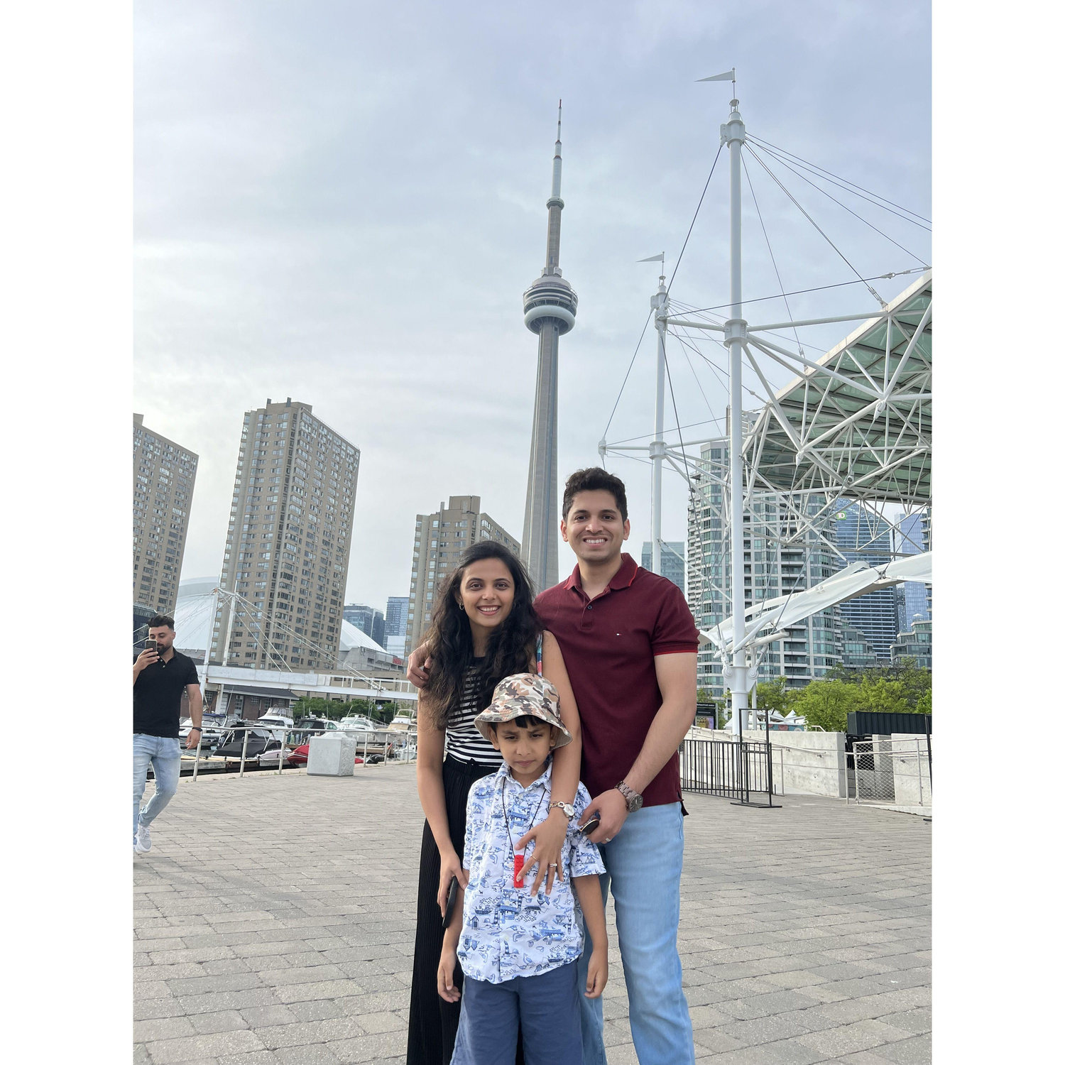 When Tanuja met our nephew for the first time in Toronto (2024)
