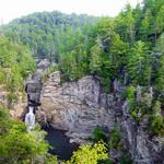 Linville Falls - Trail and Waterfall