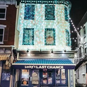 Dinner at Lucky's