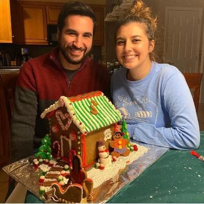 December 12, 2020: The beginning of our annual gingerbread decorating tradition.