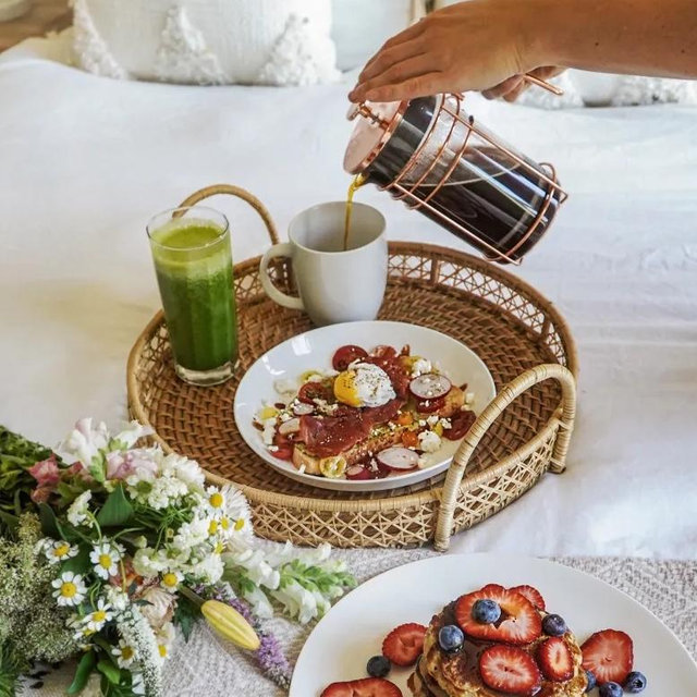 Breakfast in bed