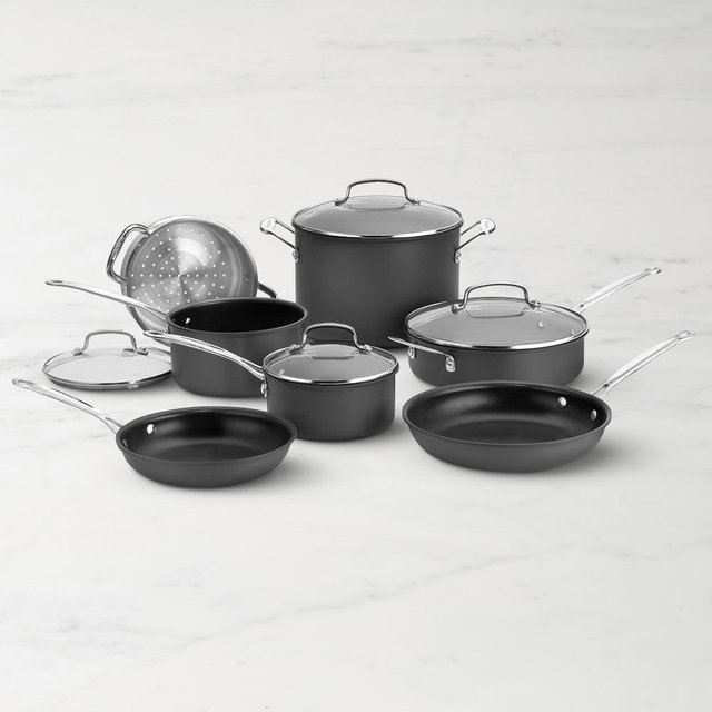 Cuisinart Chef's Classic Ceramic Nonstick 11-Piece Cookware Set