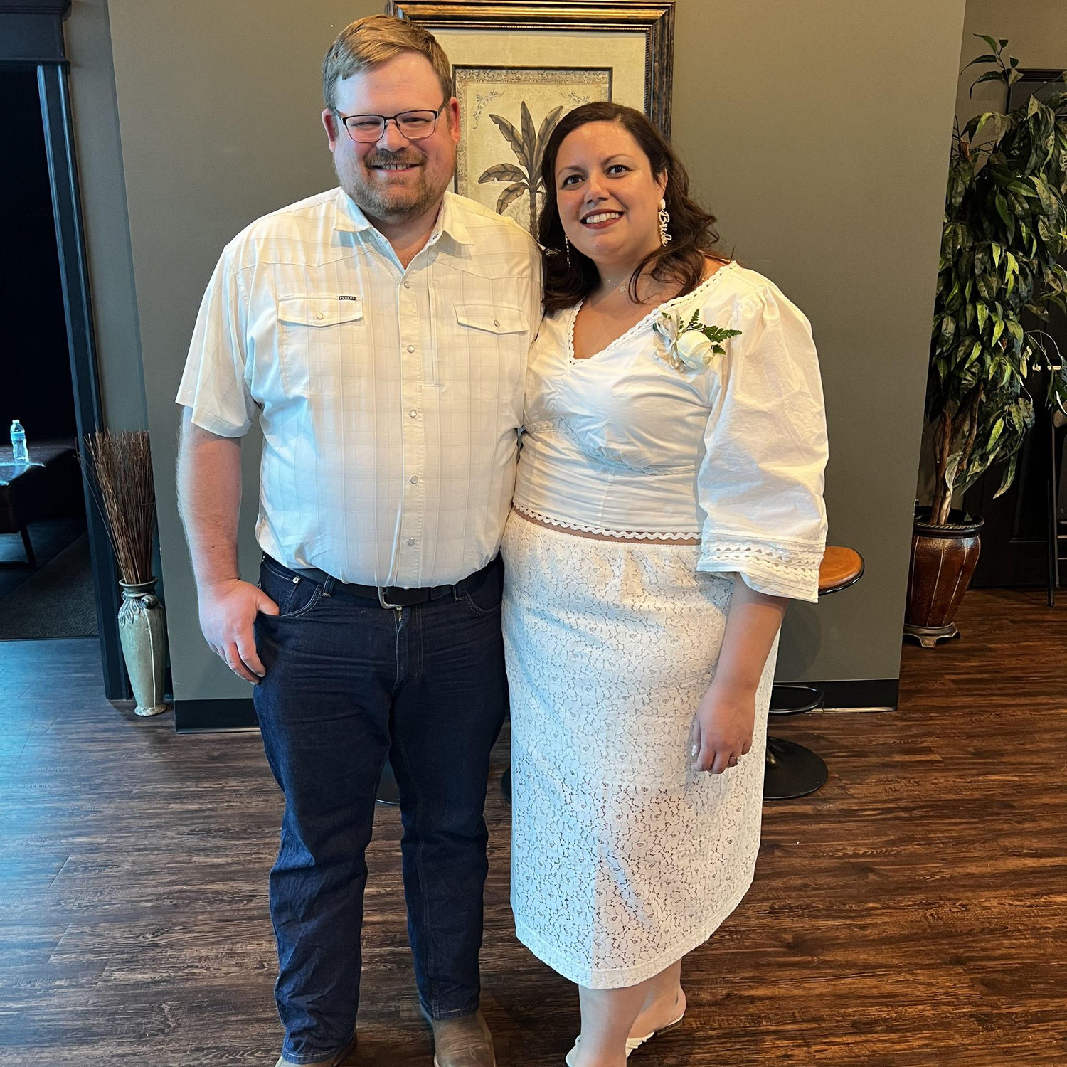 Our first wedding shower in St Peter