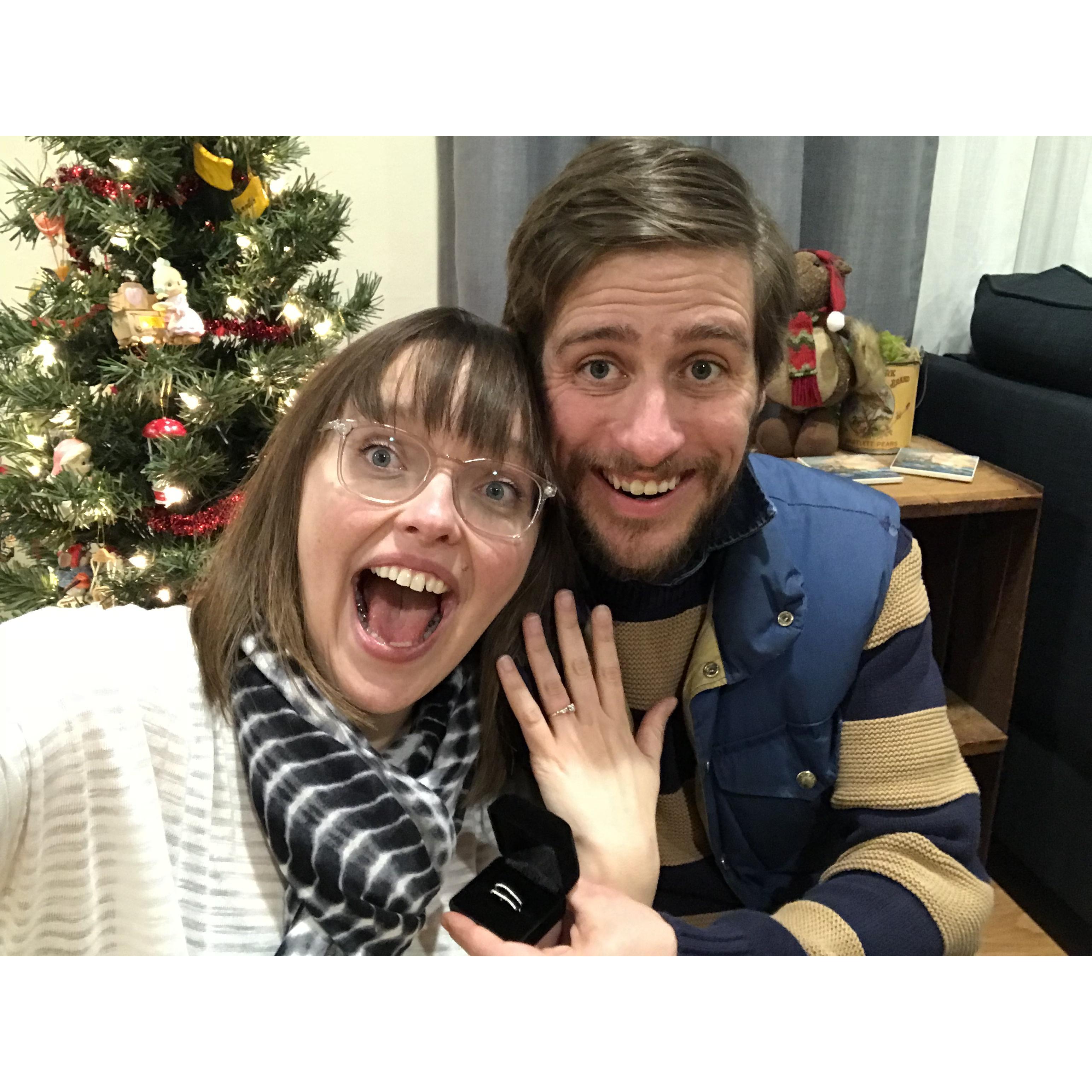 We're engaged!