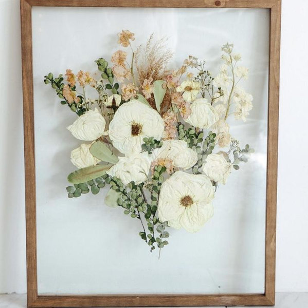 Preserved Wedding Bouquet Frame