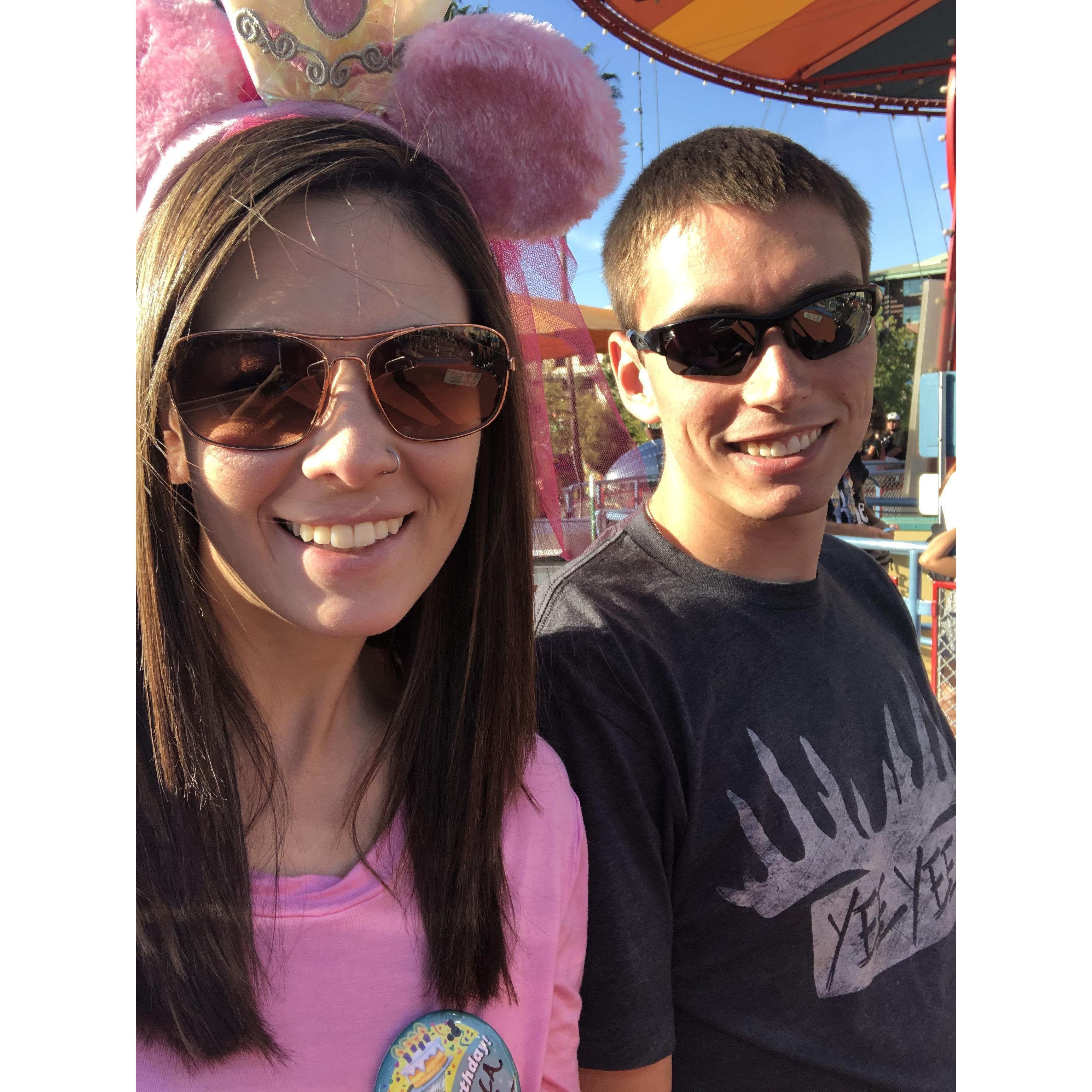 First Disneyland trip. November 2018.