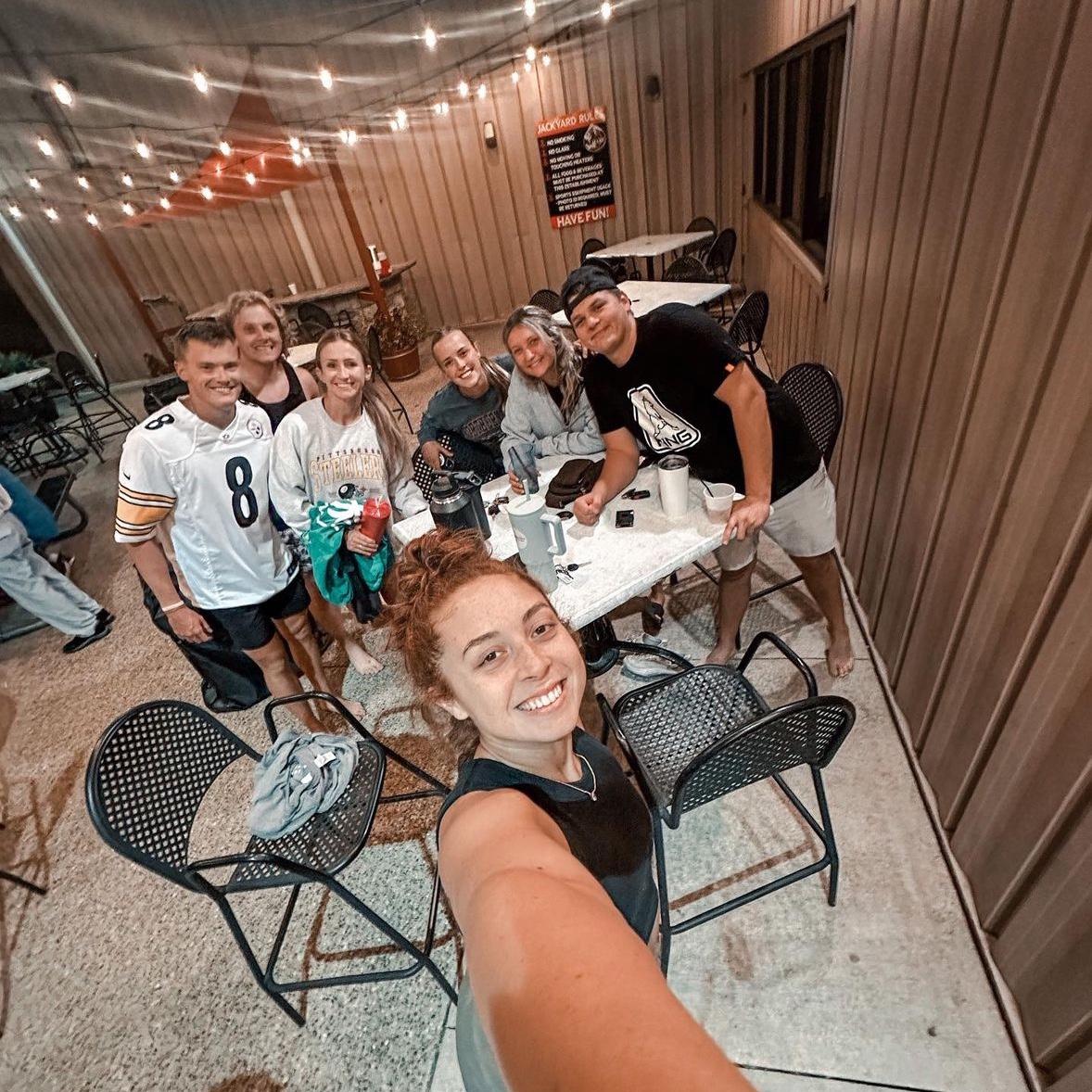 Taken after a fun season playing sand volleyball at the Wild Hare