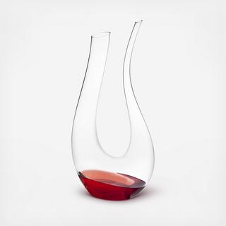 Pivot Freeform Blown Modern Wine Carafe