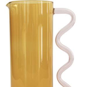 Sophie Lou Jacobsen Wave Glass Pitcher
