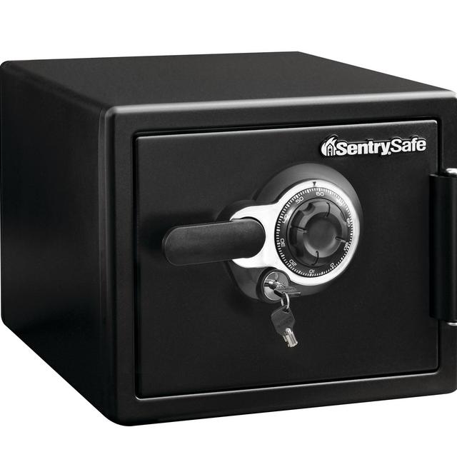 SentrySafe 0.81-cu ft Fireproof and Waterproof Floor Safe with Combination Lock