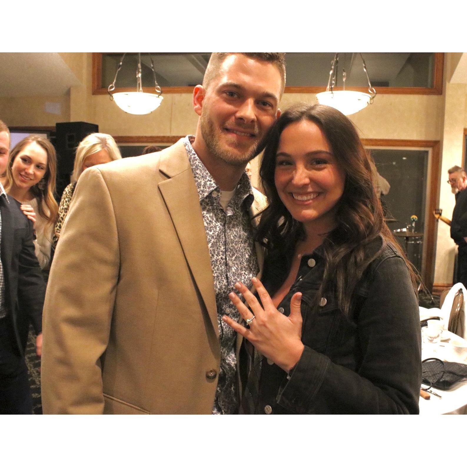 2020- He pops the question...AKA the best day ever!