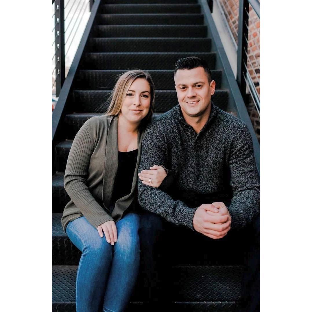 Engagement photo session in Old Town Alexandria
