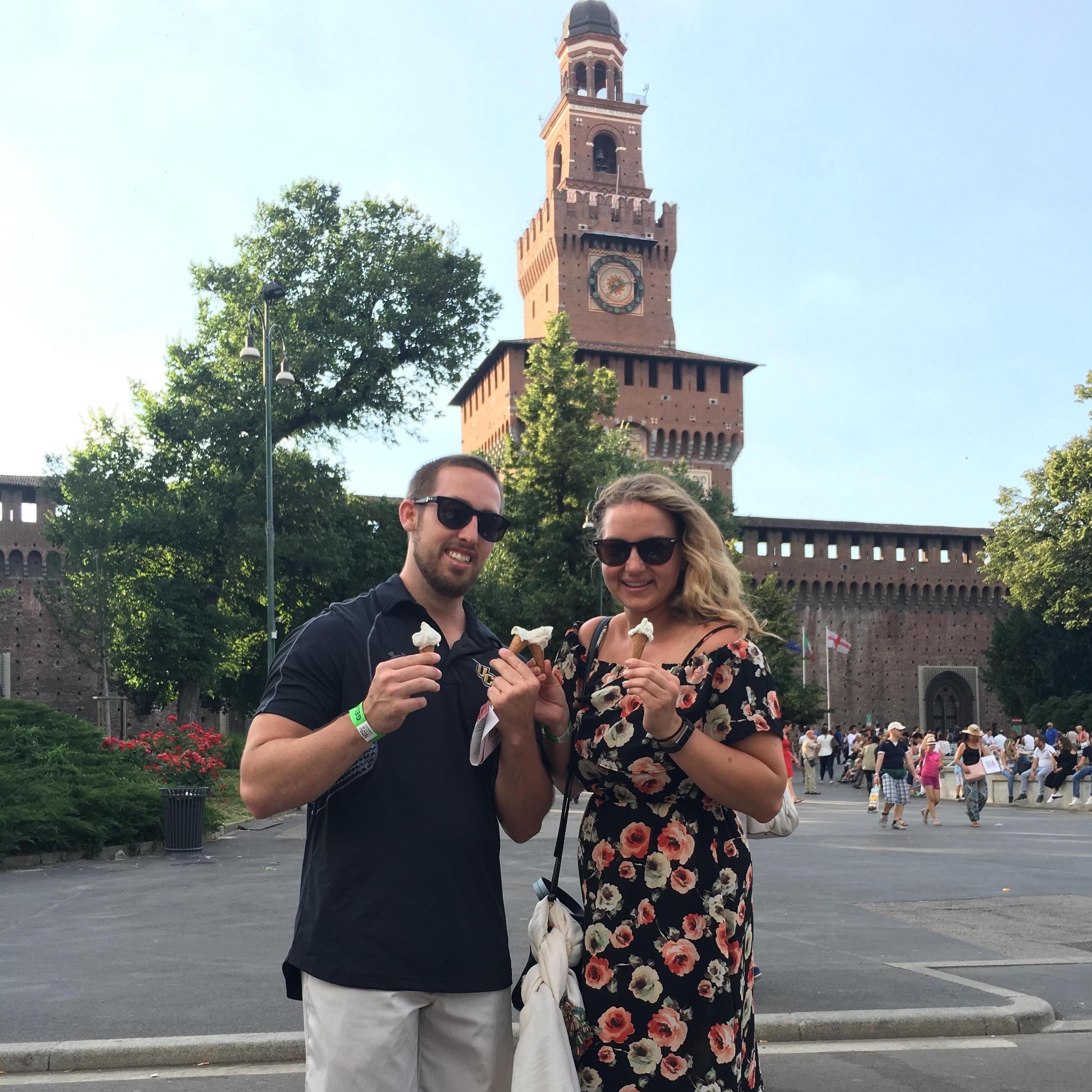 Gelato Festival in Milan, Italy