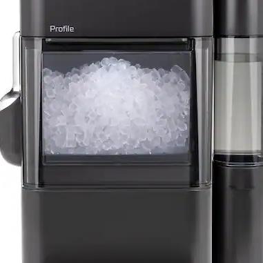 GE Profile - Opal 2.0 Ultra Nugget Ice Maker with Side Tank and Scale Inhibiting Filter - Carbon Black