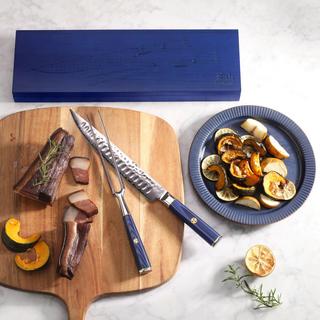 Kita Blue 2-Piece Carving Set