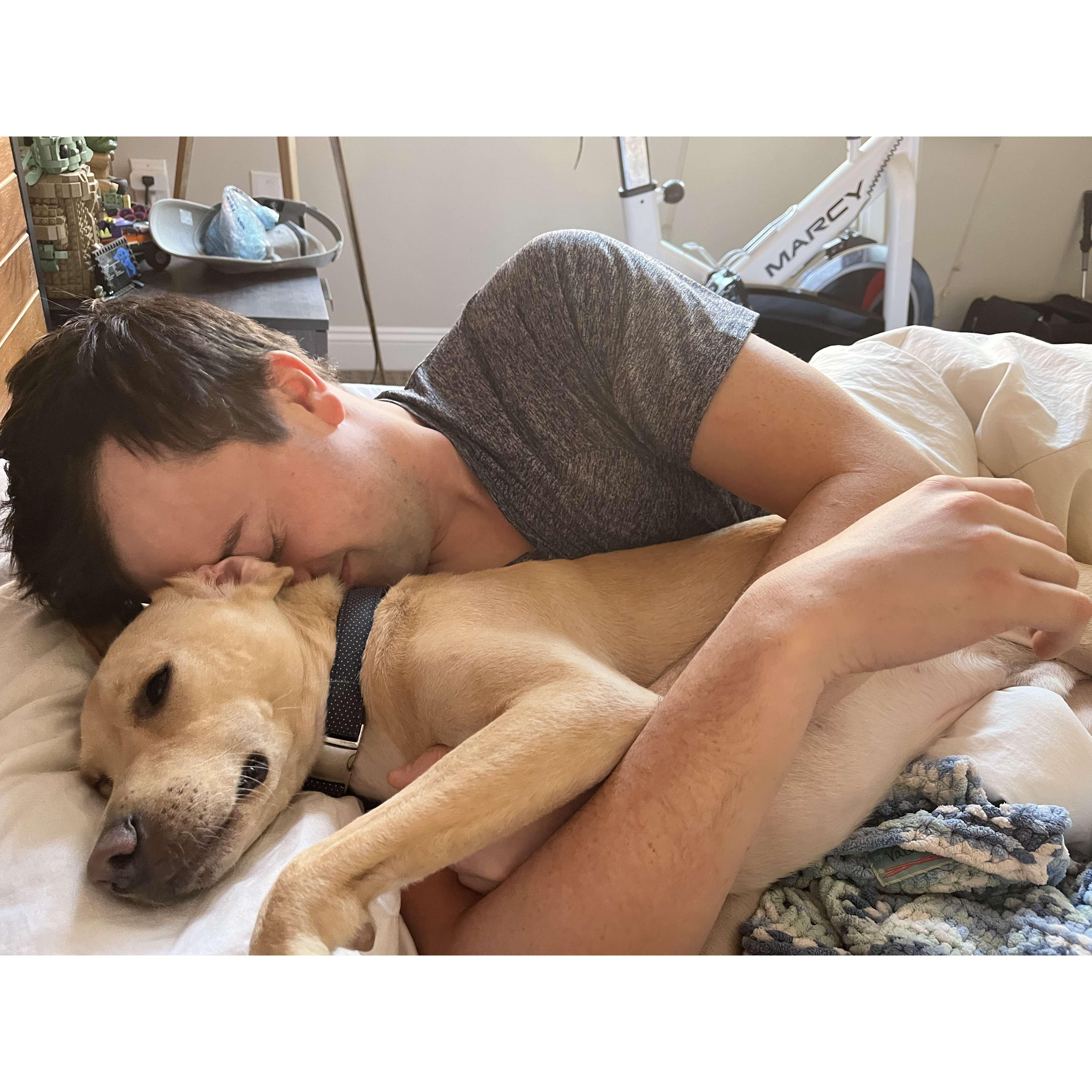 Rory and Ryan cuddles