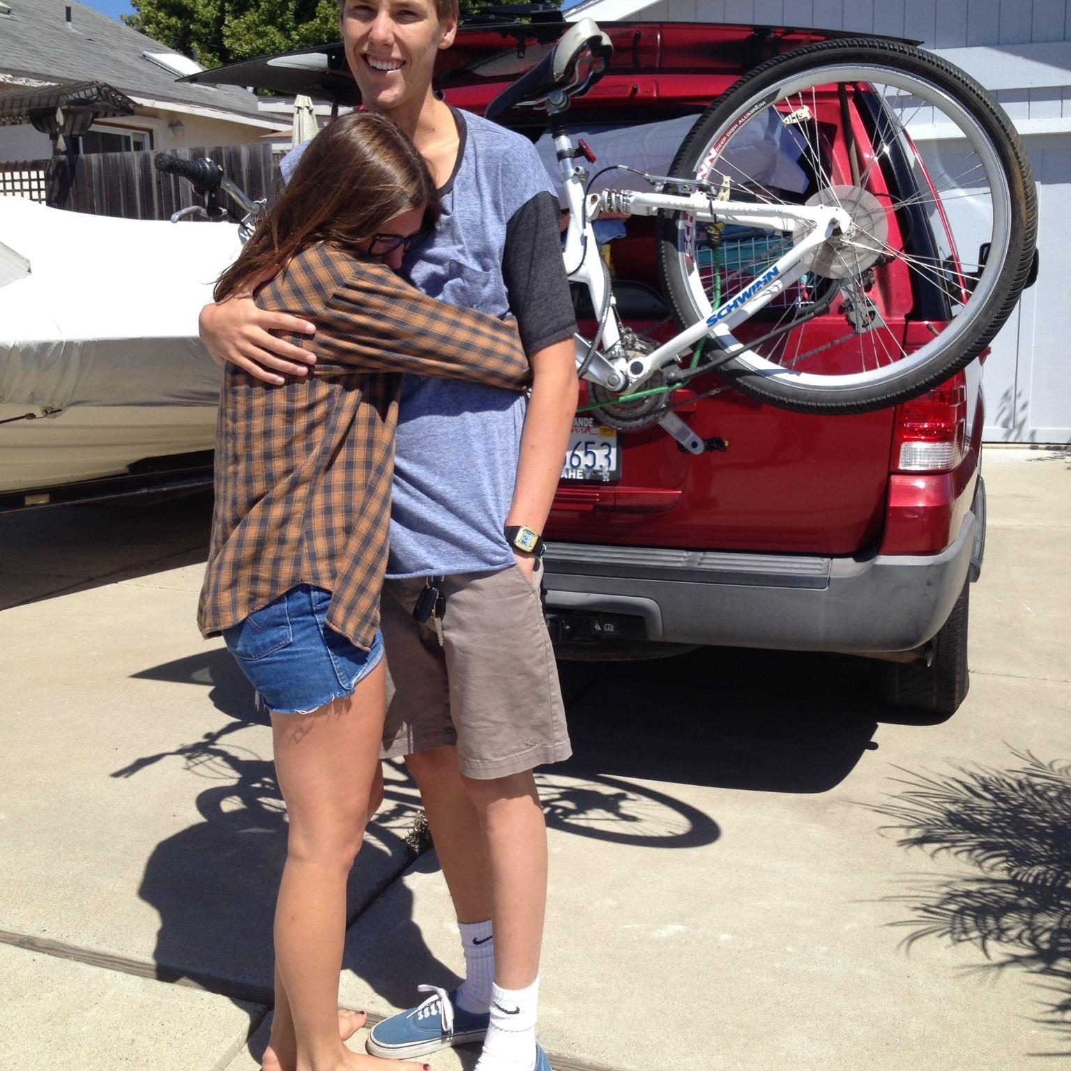 2014, Sav leaving for college. She attended Point Loma Nazarene University.