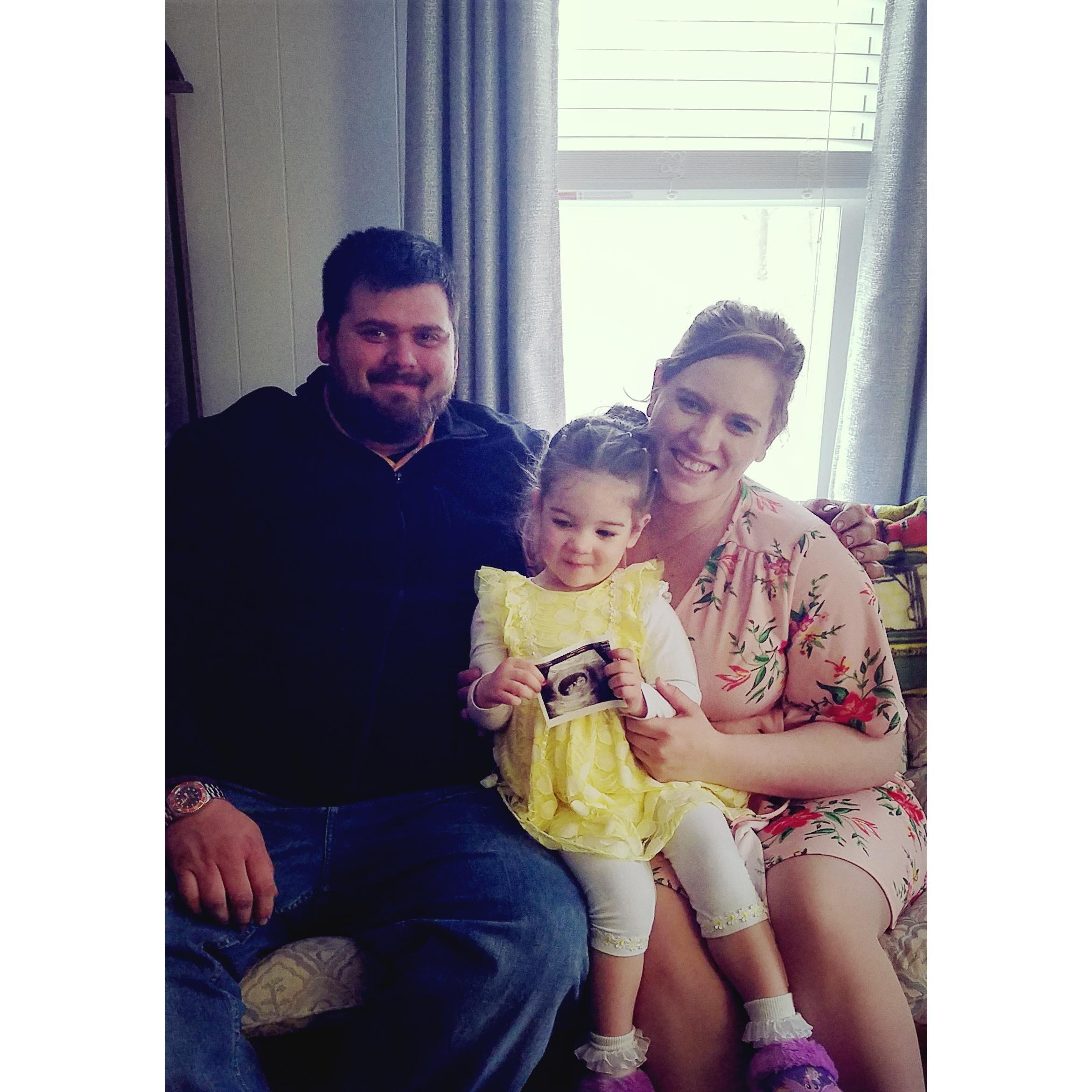 We're expecting announcement Easter 2018