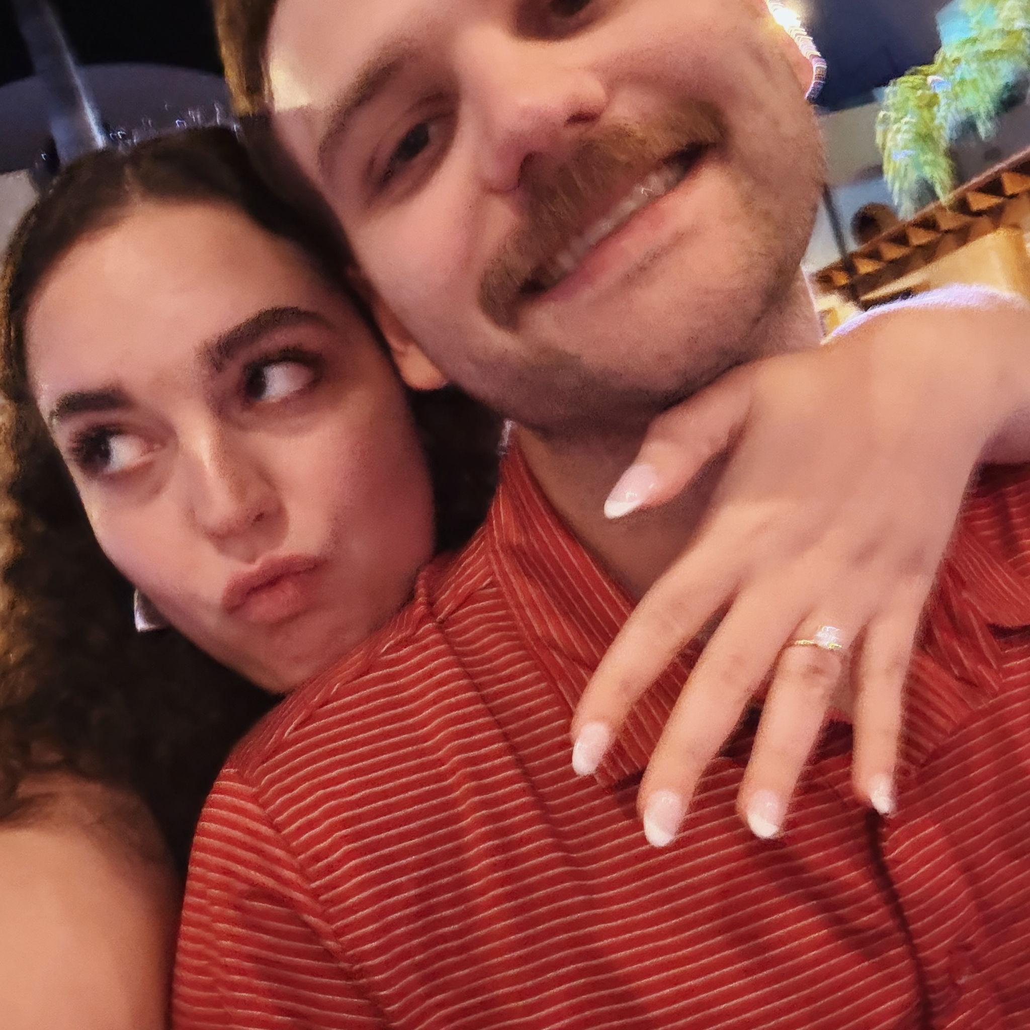 Right after we got engaged!