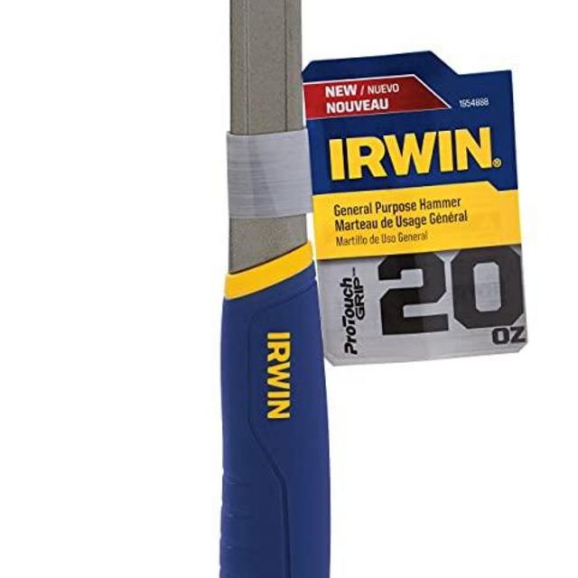 IRWIN Hammer, Steel, General Purpose, Claw, 20 oz. (1954888)