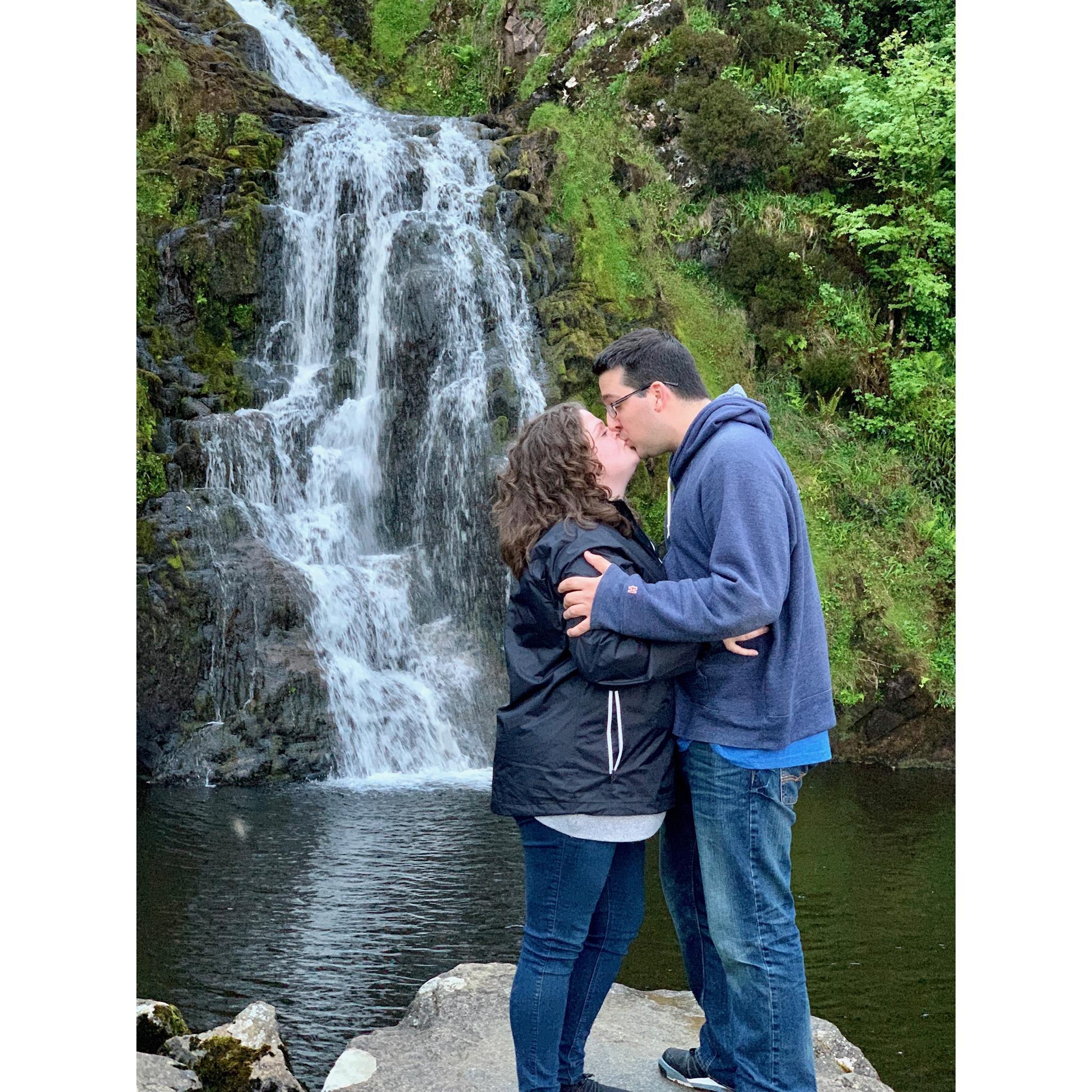 Assaranca waterfall- I said "yes!"