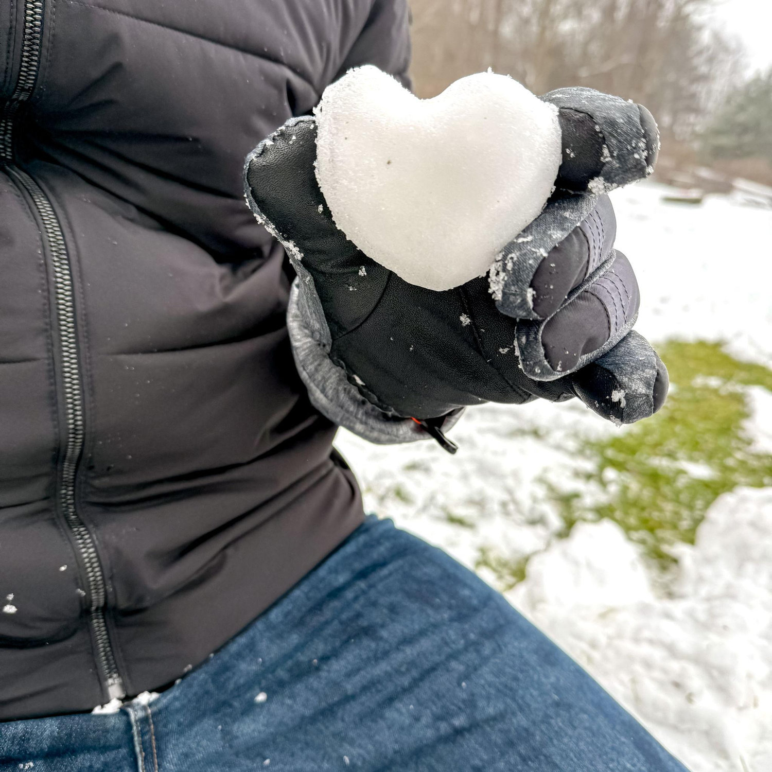 His heart was gently shaped by her love. 🤍