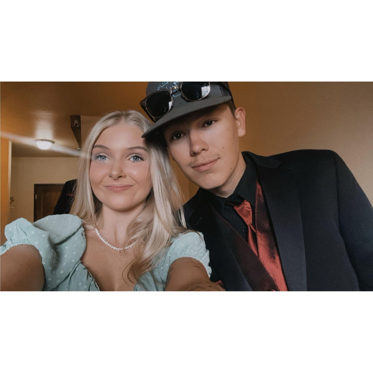 Our first wedding together!