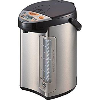 Zojirushi America Corporation CV-DCC40XT VE Hybrid Water Boiler and Warmer, 4-Liter, Stainless Dark Brown