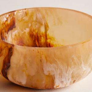 Miller Resin Salad Bowl, Brown - Soho Home