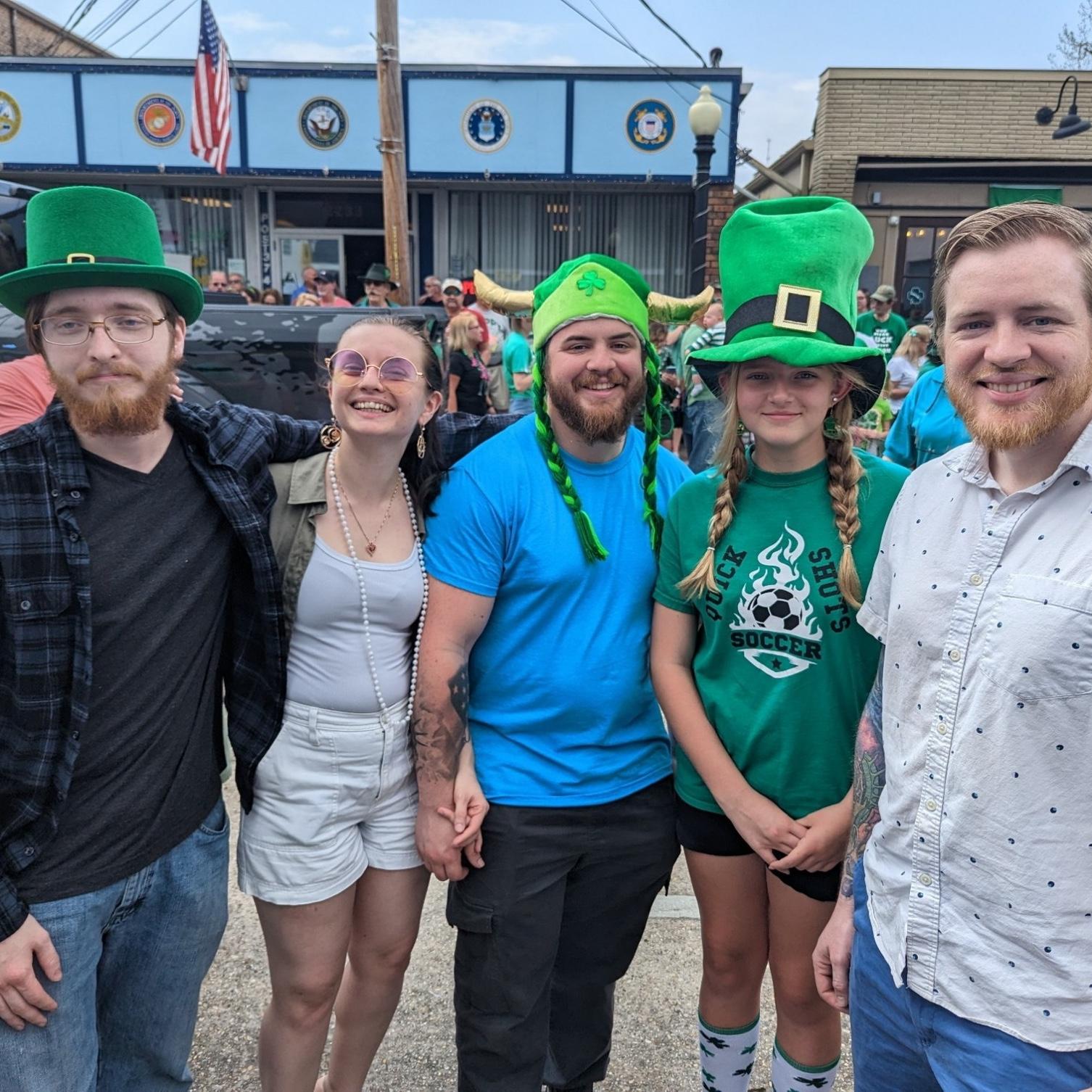 St. Patty’s Day parade! 🍀