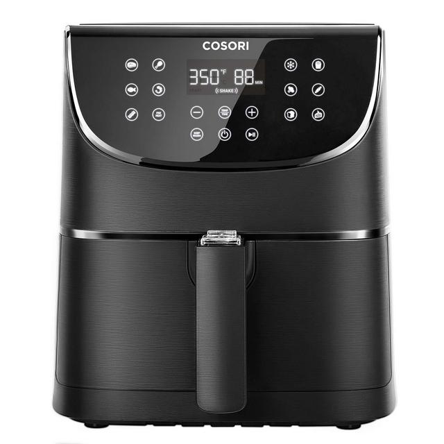 Cosori - COSORI Air Fryers(100 Recipes included),3.7QT Electric Hot Air Fryer Oven Oilless Cooker,11 Cooking Presets,Preheat& Shake Reminder, LED One Touch Digital Screen,Nonstick Basket,2-Year Warranty,1500W