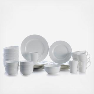 Delray 40-Piece Dinnerware Set, Service for 8