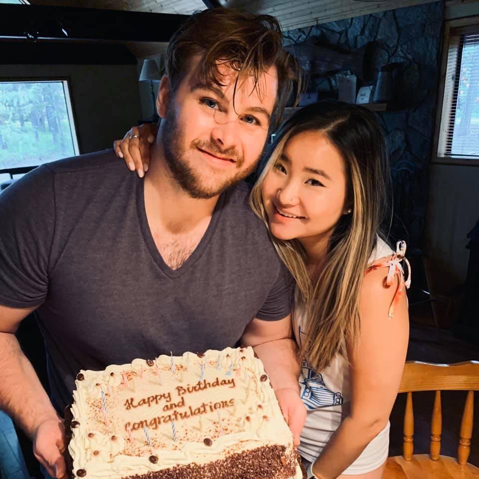 Thankful for our friends who celebrated our engagement and my 26th birthday with us!