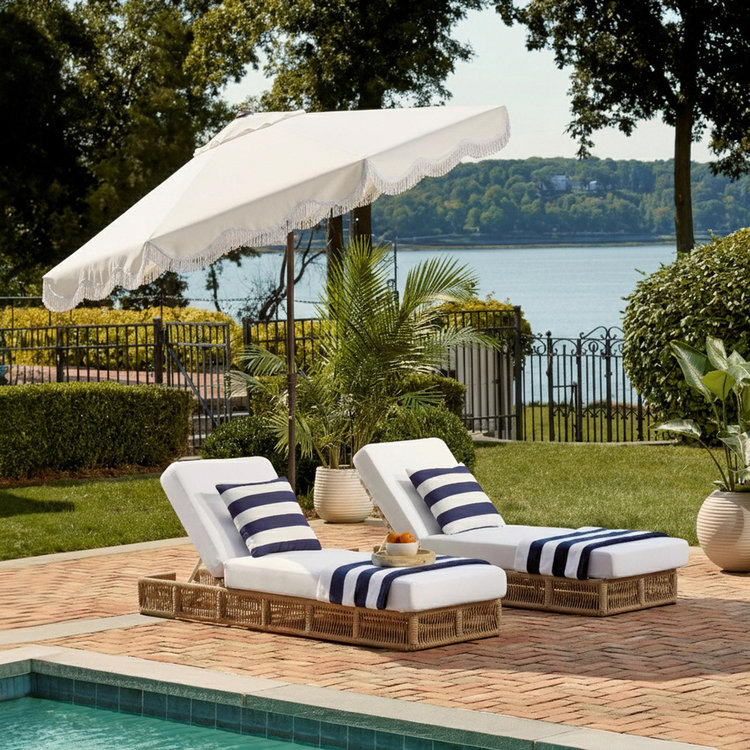 Safavieh, Mezze Outdoor Crank Umbrella | Zola