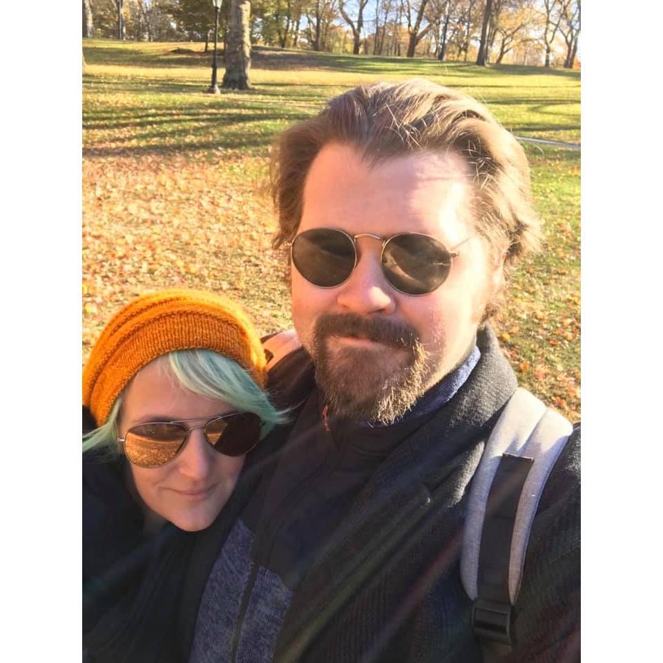 Scoping out our wedding location one year out!