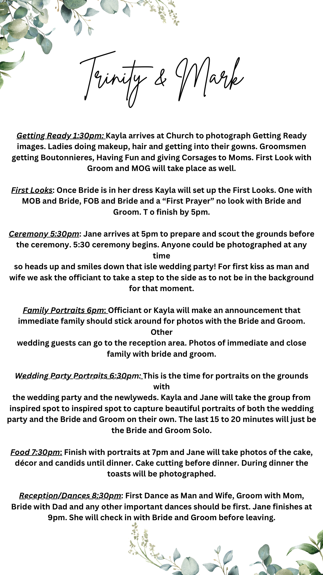 The Wedding Website of Trinity Shulka and Mark Roberts