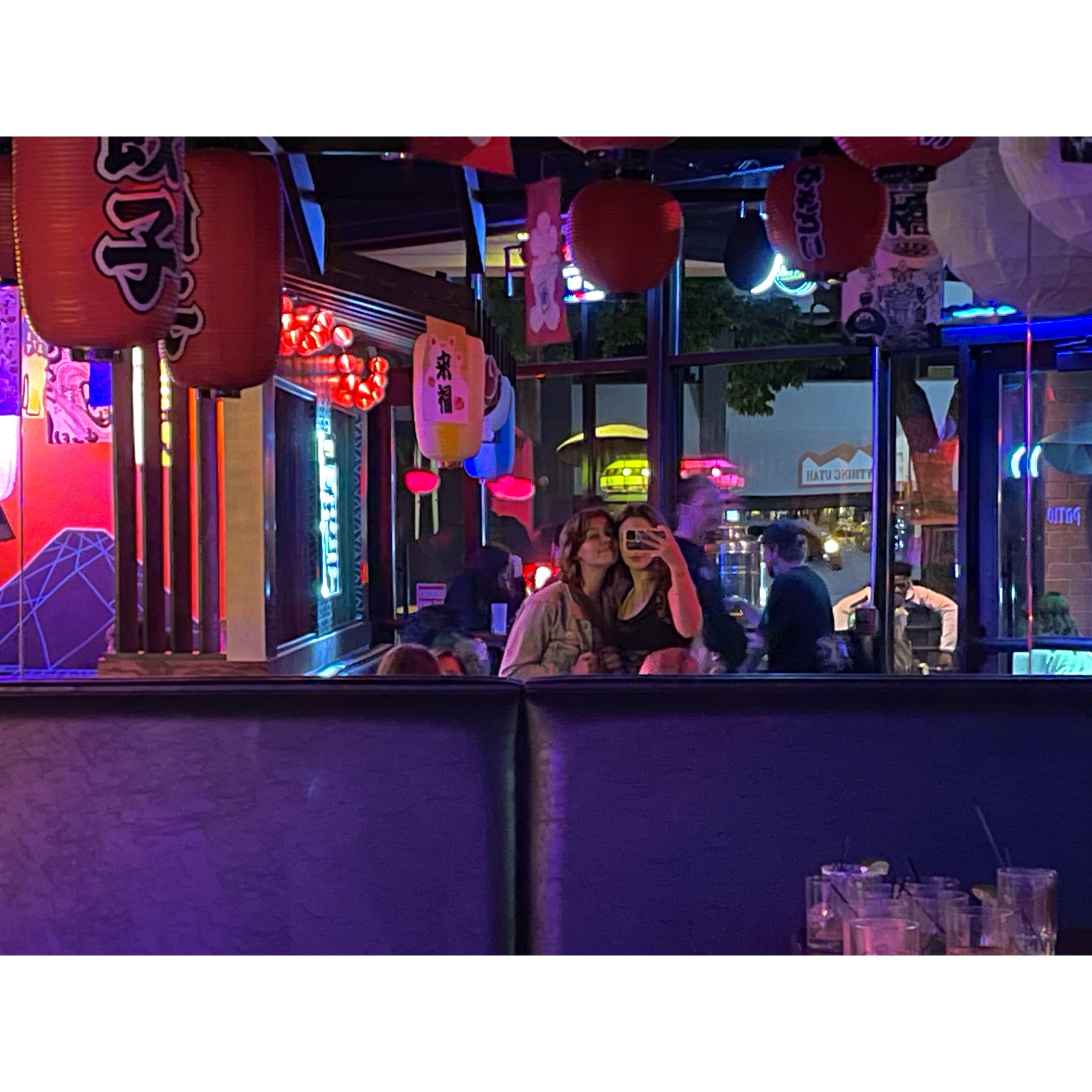 The second time at the bars together.