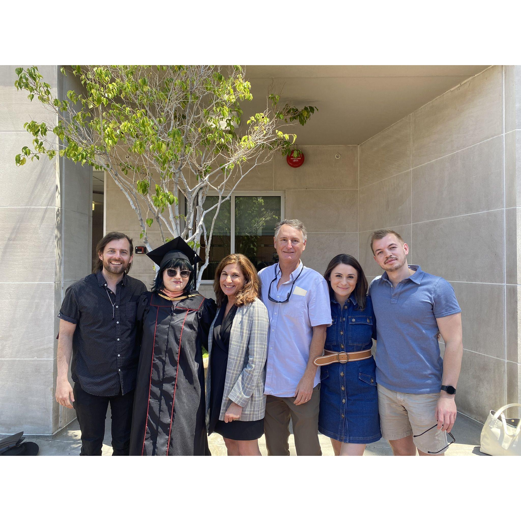 Ally's Masters Graduation from USC