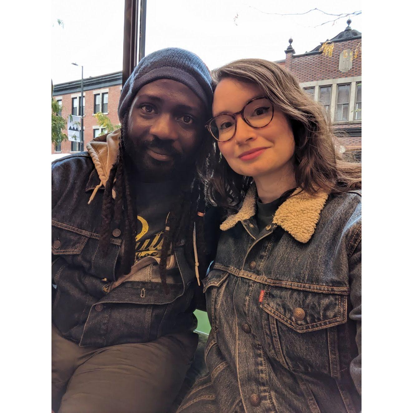coffees and Canadian tuxedos
