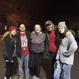 Kaycee, Bruce (Dad), Rachael, Paul (Dad), and Emma; WSU Dad's Weekend (2019).