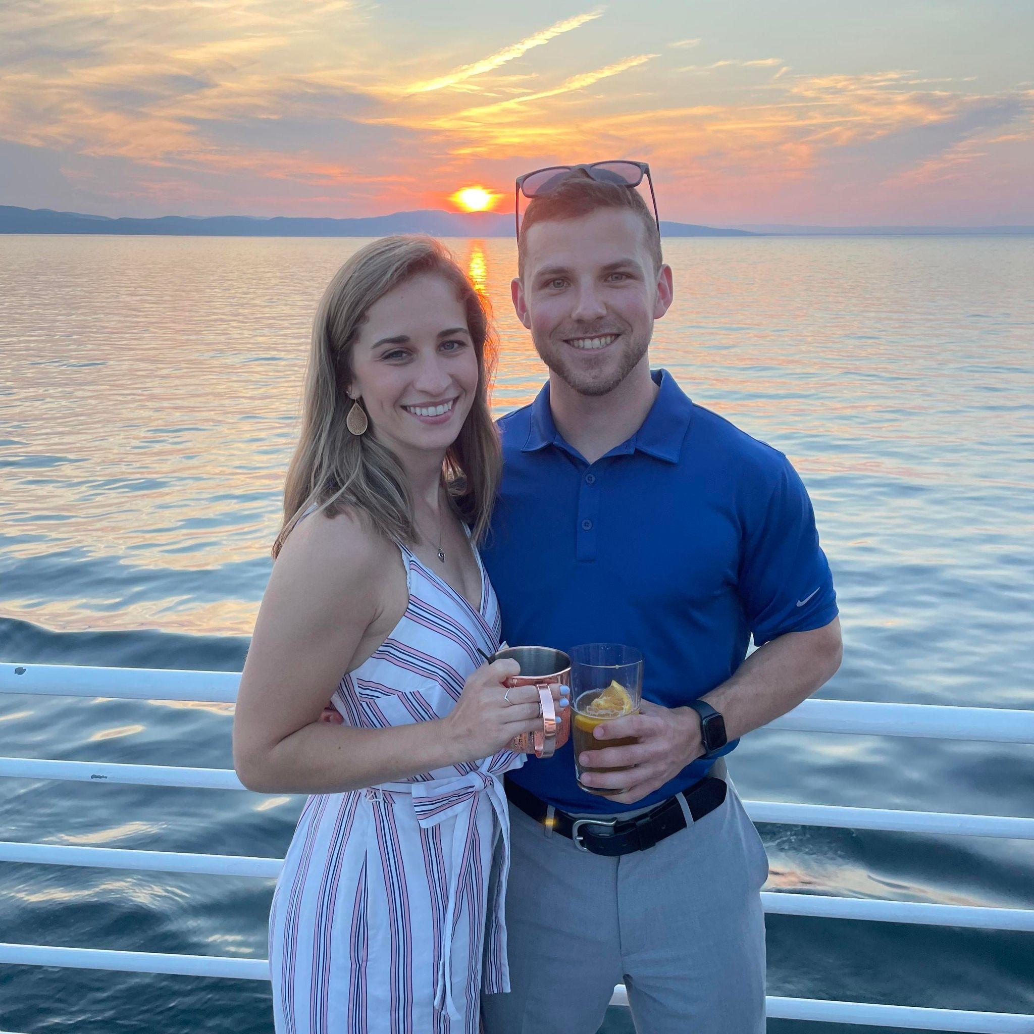 Our first cruise on Lake Champlain!