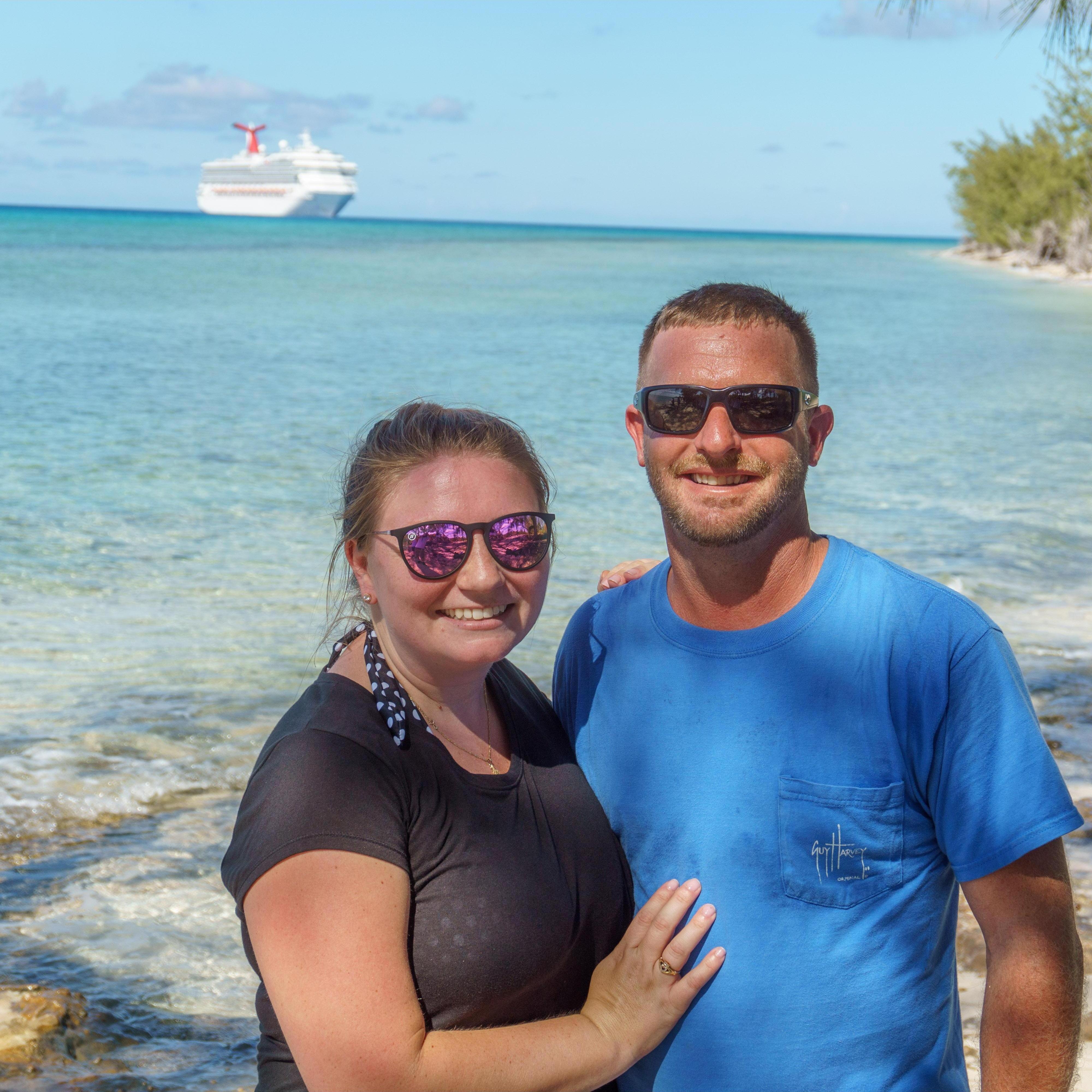 Our first stop on the Southern Caribbean cruise - Eleuthera, Bahamas