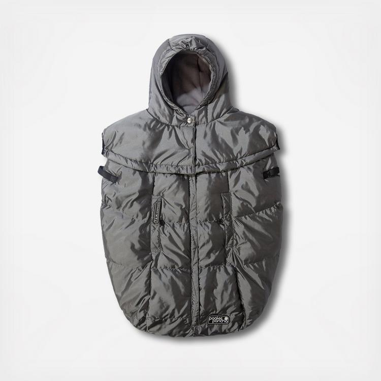 7AM Enfant set (Pookie poncho & バギー用ミトン) 7 AM Enfant Pookie Poncho 3-in-1 Carrier Cover & Stroller Blanket