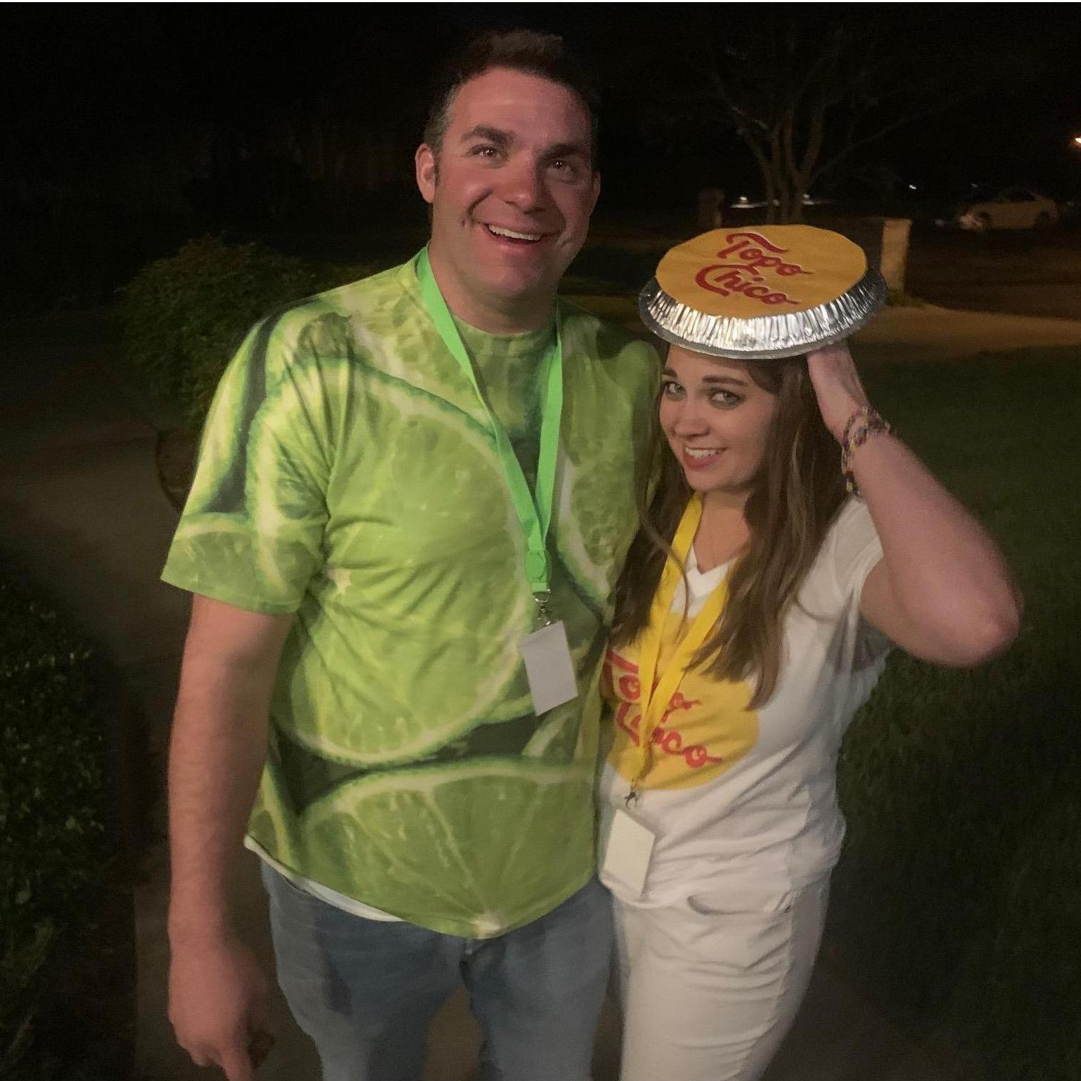 Topo Chico + Lime Halloween