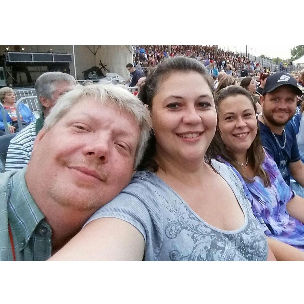At the Martina McBride concert in FDL, June 2017